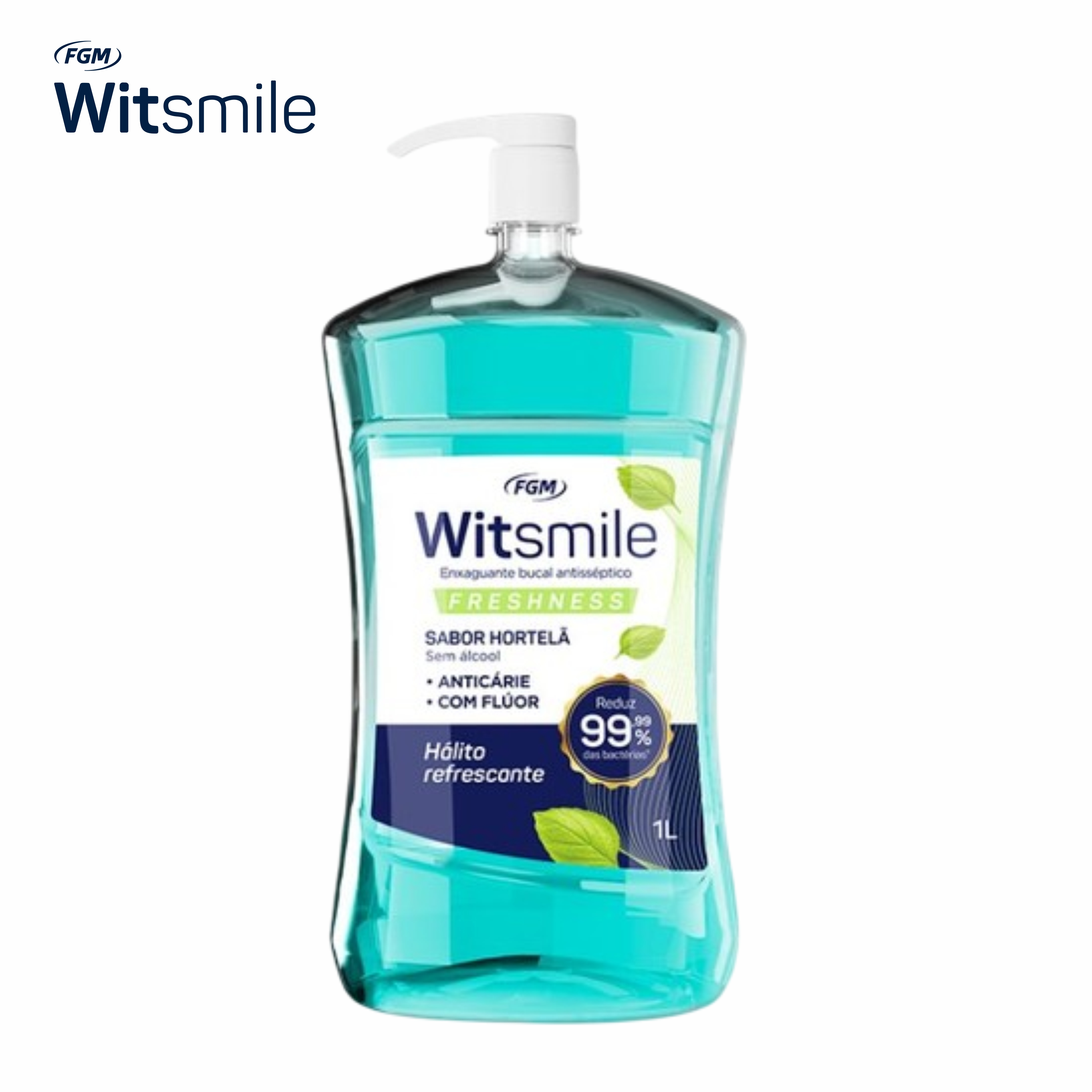 Antisséptico Bucal Witsmile Freshness 1L